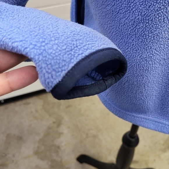 VTG LL Bean 80s Oversized Fleece Pullover - Picture 5 of 10